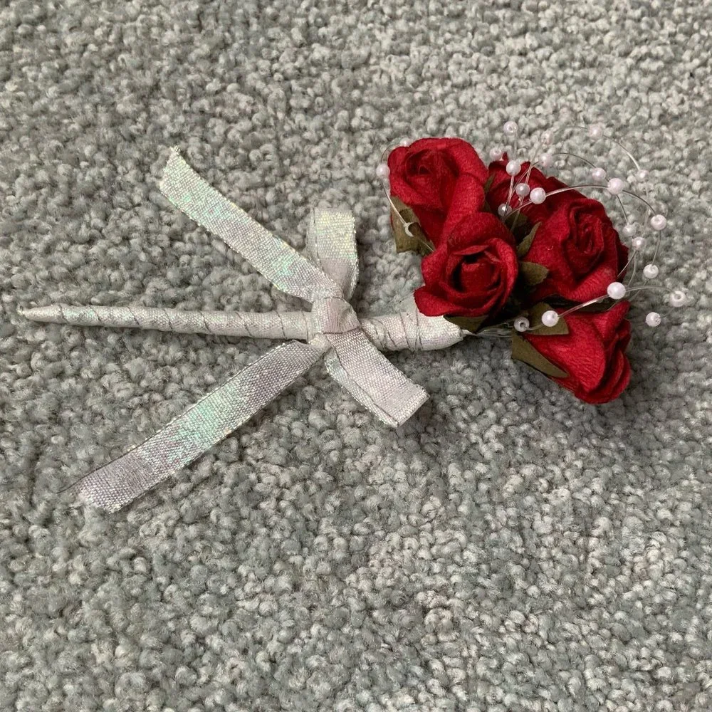 Mini Faux Rose Bouquet